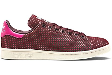 adidas Stan Smith Kvadrat Maroon Men's .